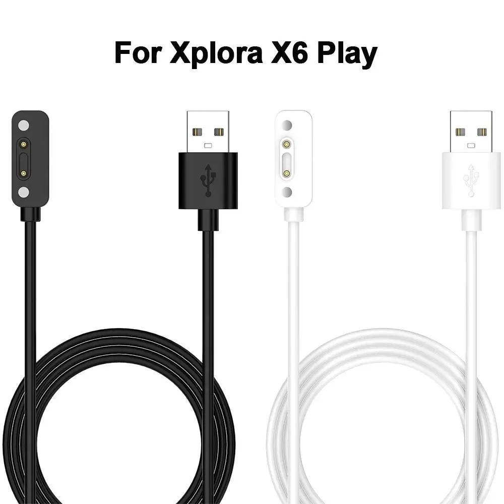 

Fast Charging USB Charging Cable Kids 1M Watch Power Charge Wire Accessories Smart Watch Dock Charger Adapter for Xplora X6 Play