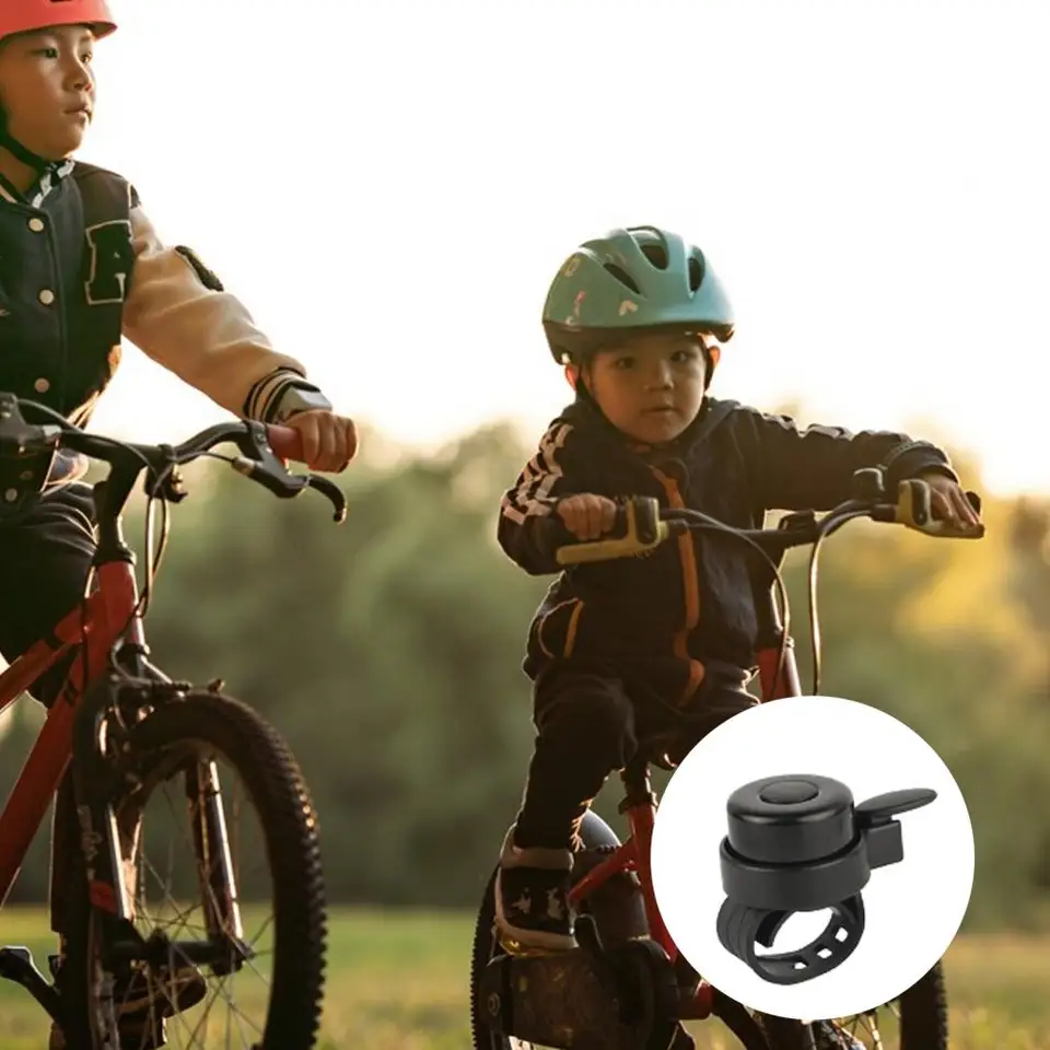 Mini Cloche De Vélo Hornit Noir/noir - Modèle Mini Hornit - NEUVE
