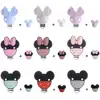 Mouse Shape Silicone Beads For Jewelry Making Baby Pacifier Clips Food Grade DIY Pacifier Chain Necklace Accessorie 1