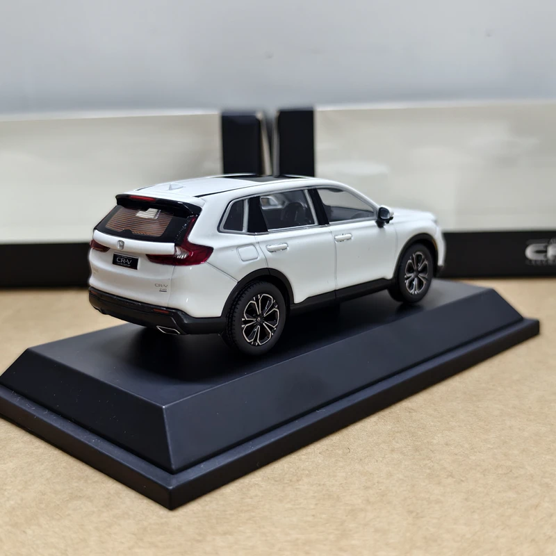 1:43 크루즈 CR-V SUV 합금 자동차 모형 다이캐스트 금속 오프로드 차량 자동차 모형 고정밀 수집용 어린이 장난감 선물 장식