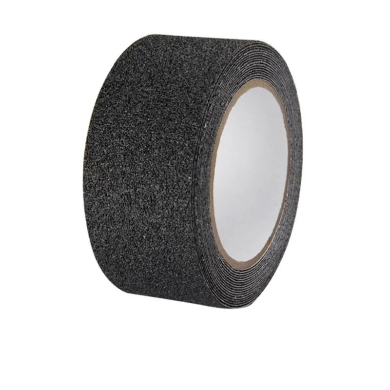5cm*5m Black Non Slip Safety Grip Tape Anti-Slip Indoor Outdoor Stickers Strong Adhesive Safety Traction Strips For Stairs Floor