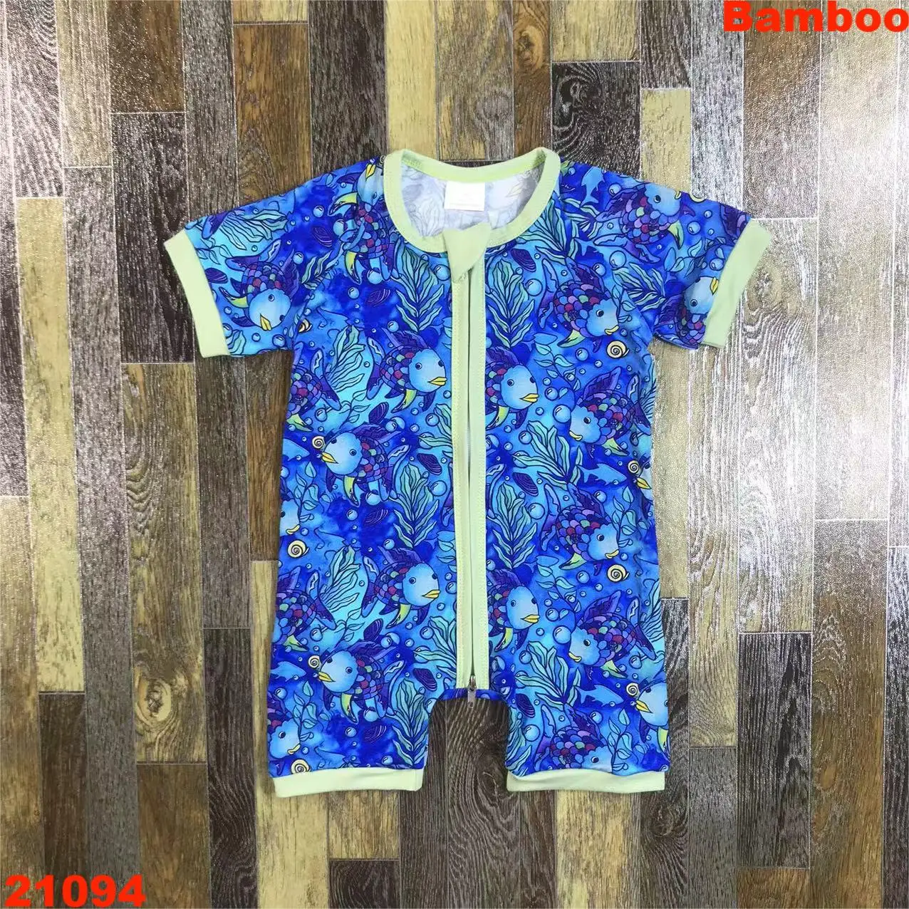 Bamboo romper soft fabric kids clothes Girl's Summer Cute jumpsuit