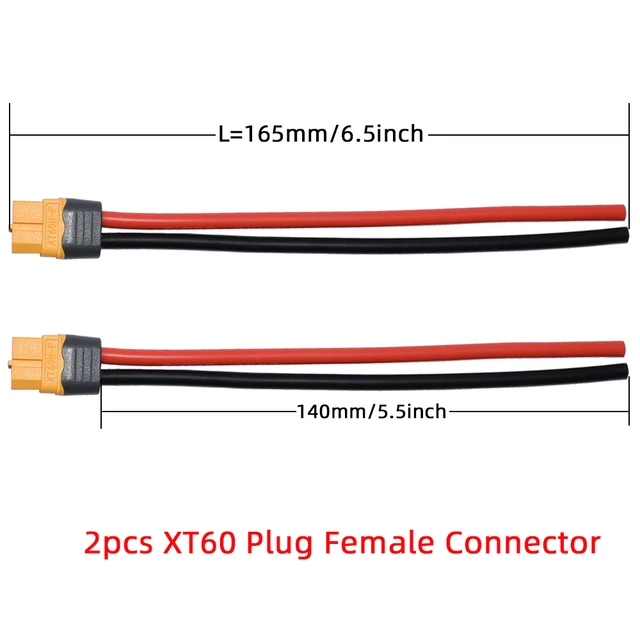 2 pcs XT60 Female