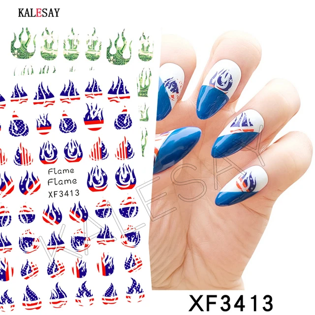 Buy Unique Floral and Abstract Nail Art Stickers in India | ILMP
