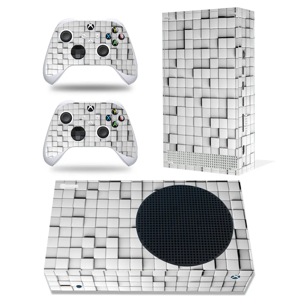 XBOX 시리즈 S 비닐 스킨 스티커, Xbox 시리즈용 슬림 콘솔 컨트롤러 스티커