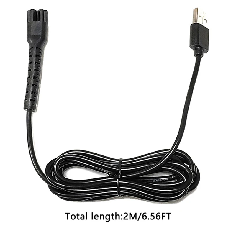 길이 1/2M USB 충전 케이블 어댑터 코드, 전기 헤어 클리퍼 전원 공급 장치, 8148 8591/8504 전기 클리퍼 액세스