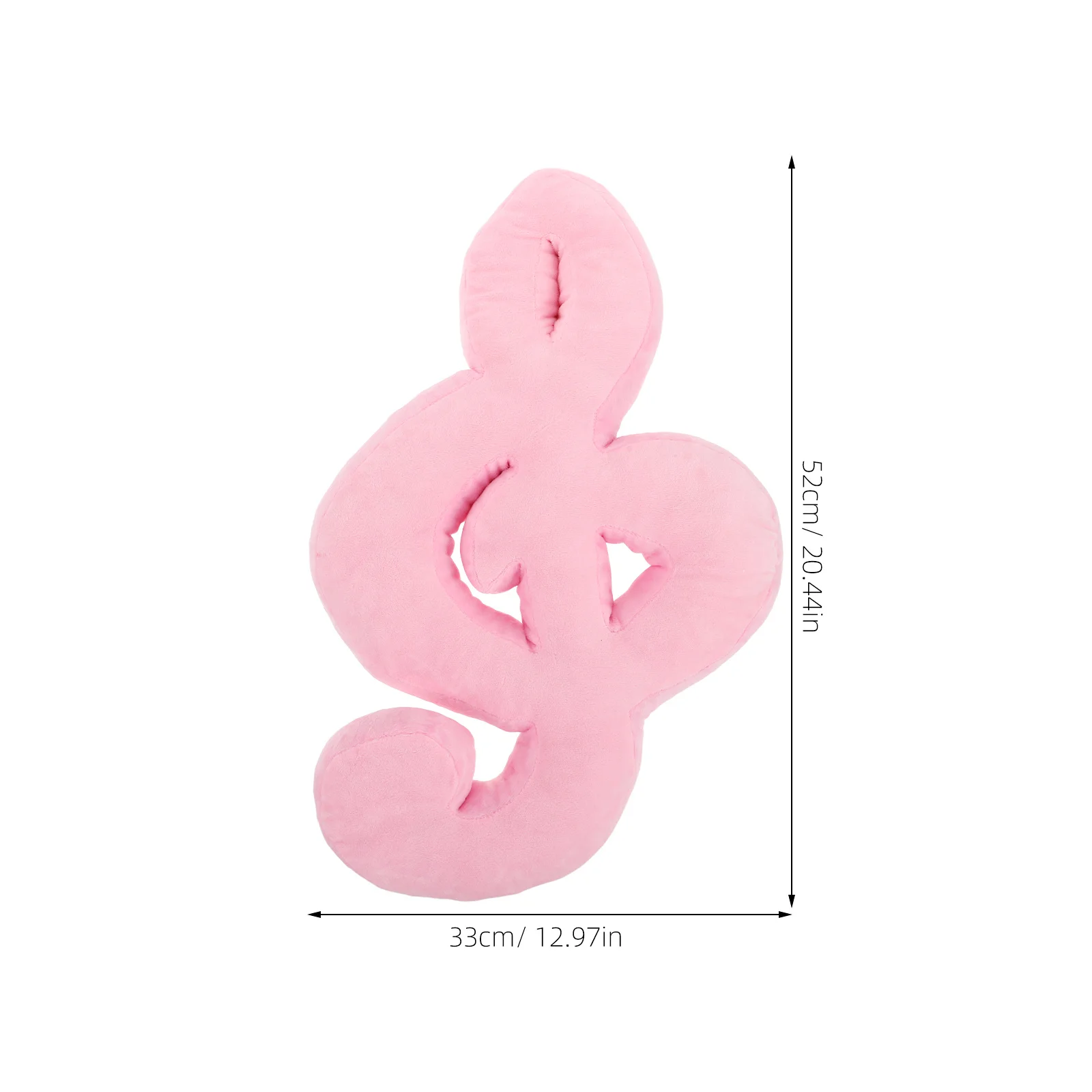 스타일리시한 음악 노트 베개 부드러운 쿠션 장 쿠션 소파 침대용 음악 애호가 선물 귀여운 소파 쿠션