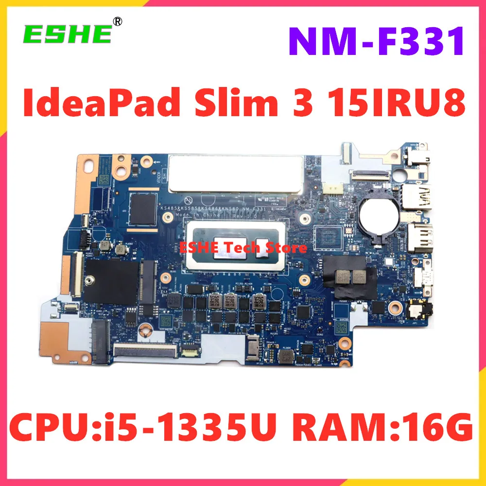 NM-F331 For Lenovo IdeaPad Slim 3 15IRU8 Motherboard I5-1245U i5