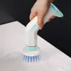 Powerful Electric Shoe Washing Brush with 2 Brush Heads Deep Cleaning Spin Scrubber Brush Rechargeable Efficient 1