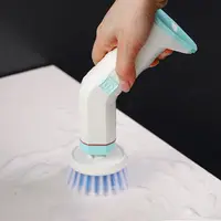 Powerful Electric Shoe Washing Brush with 2 Brush Heads Deep Cleaning Spin Scrubber Brush Rechargeable Efficient 1