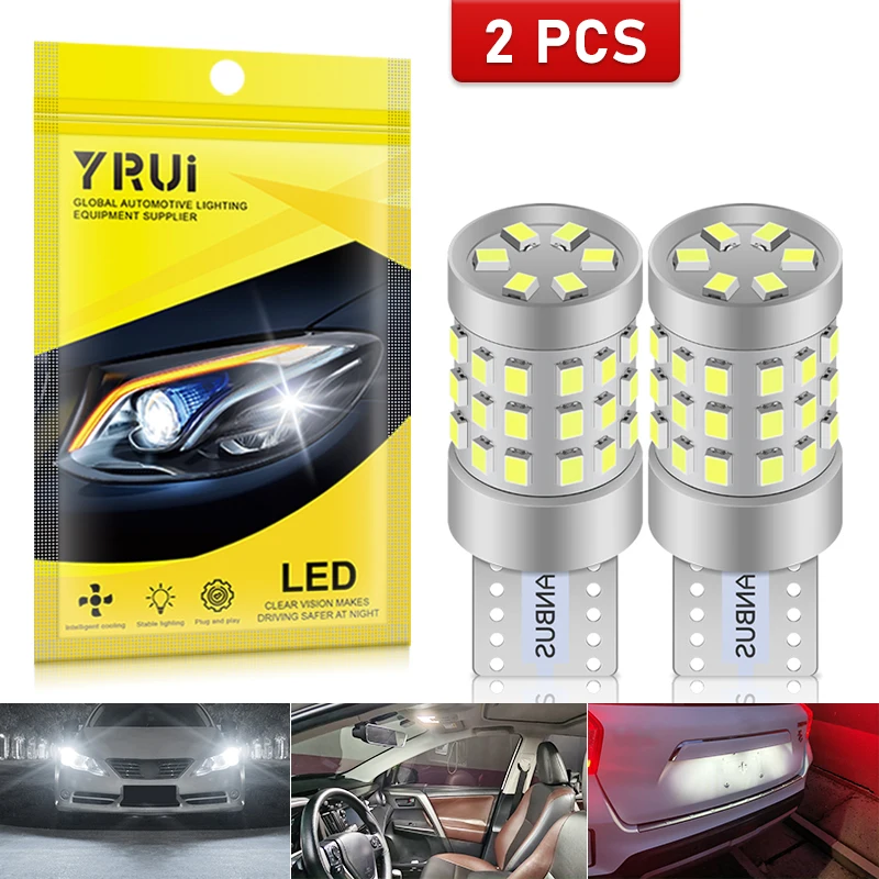 

YiRui Новинка автомобиль T10 W5W 194 12 в широкий светильник двухцветный супер яркий CANBUS декодирование безотказного автомобильного крыши