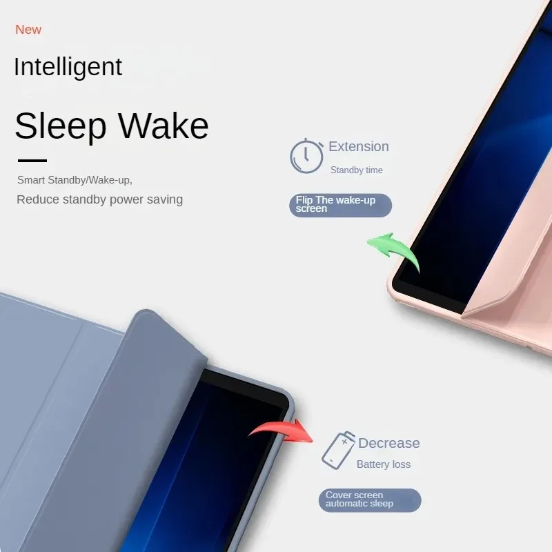 Magnetic Folding Stand Soft Back Case Cover