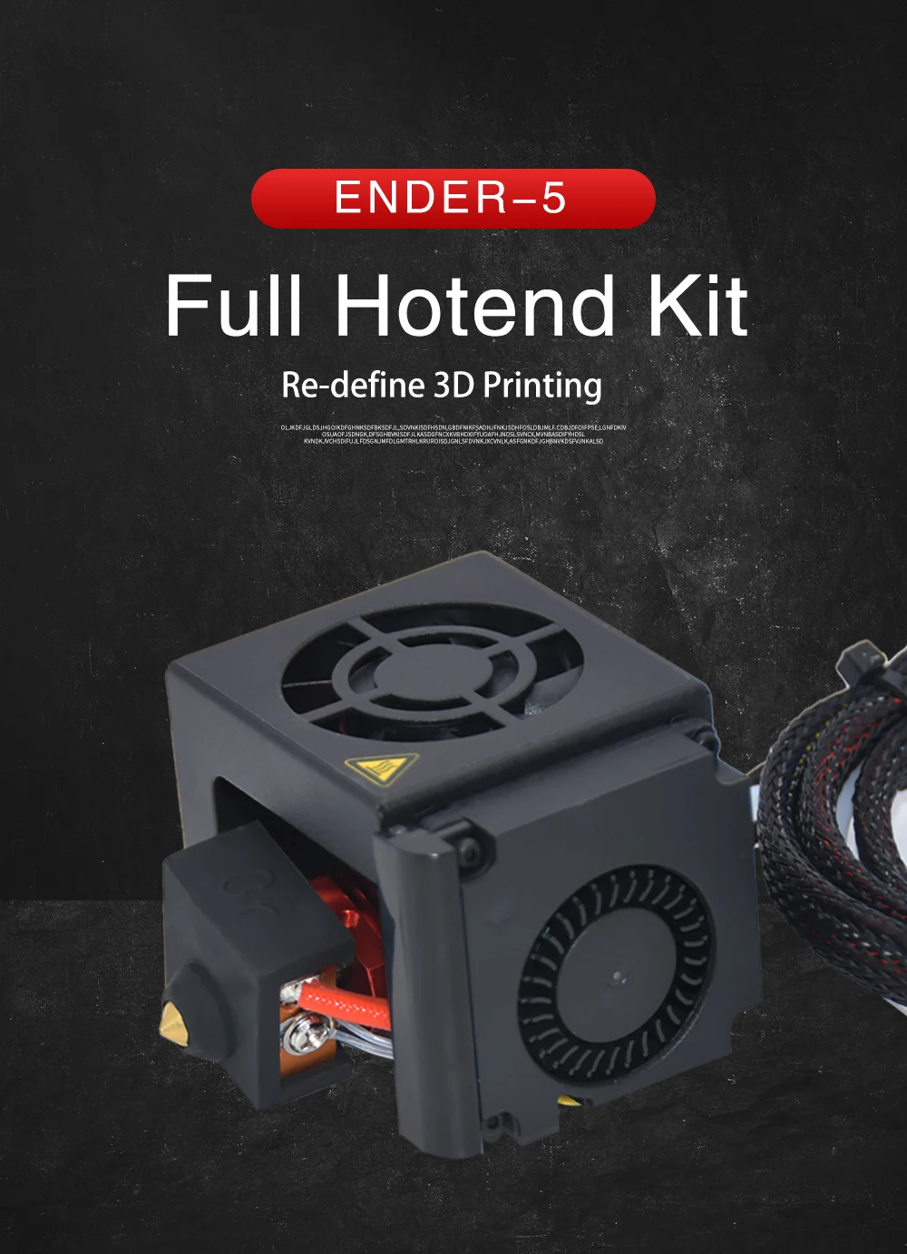 CR10 Kit Hotend completa