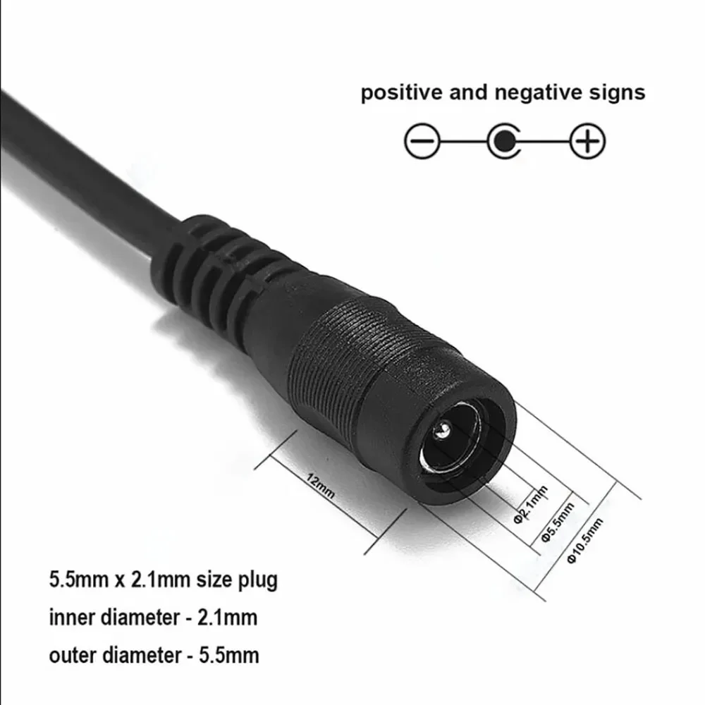0.9FT DC/USB 전송 케이블(남성-여성 ON/OFF 케이블 연장선 포함) DC/USB 램프 팬 전원 공급 장치 라인 어댑터용