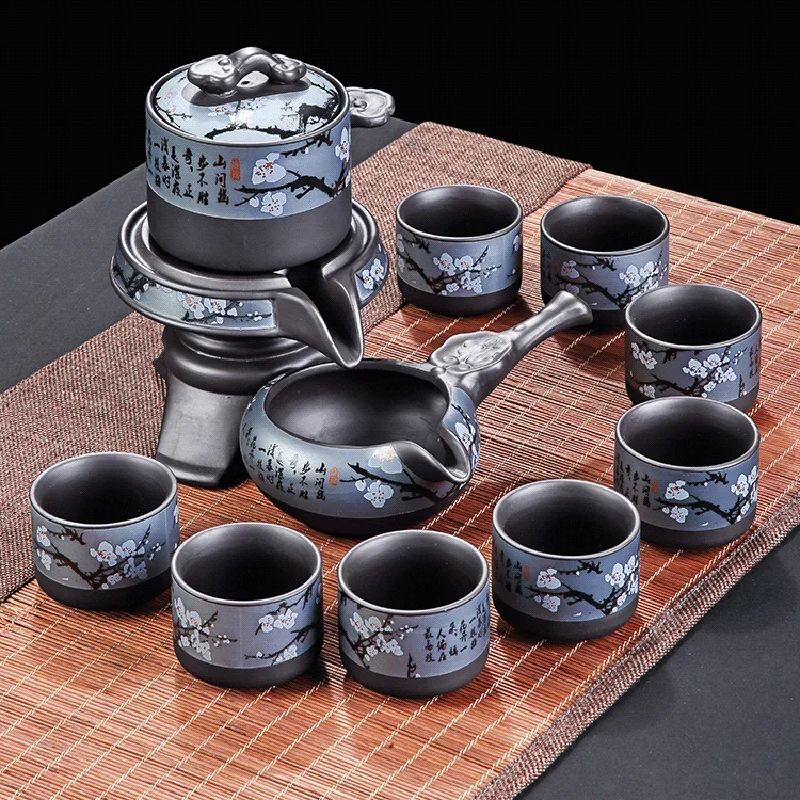 Chinese Tea Set Teapot Kung Fu Zisha Infusers Kitchen Puer Teapot And Cup Set Complete Gaiwan Gift Tools Tetera Teaware