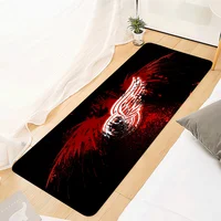 Outdoor Doormat Entrance to Home R-Red Wing Bathroom Foot Mat for Hallway on the Floor Room Decoration Items Luxury Carpet Rugs 1