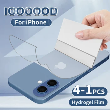 4-1Pcs Back Hydrogel Film For iPhone 17 Pro Max Soft Clear Screen Protector For iPhone 17 Air HD Phone Accessories Not-Glass 1