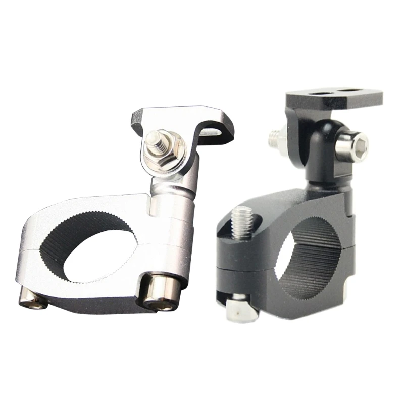 Mounting Bracket Kit LED Motorcycle Light Horizontal Bar Tube Clamp