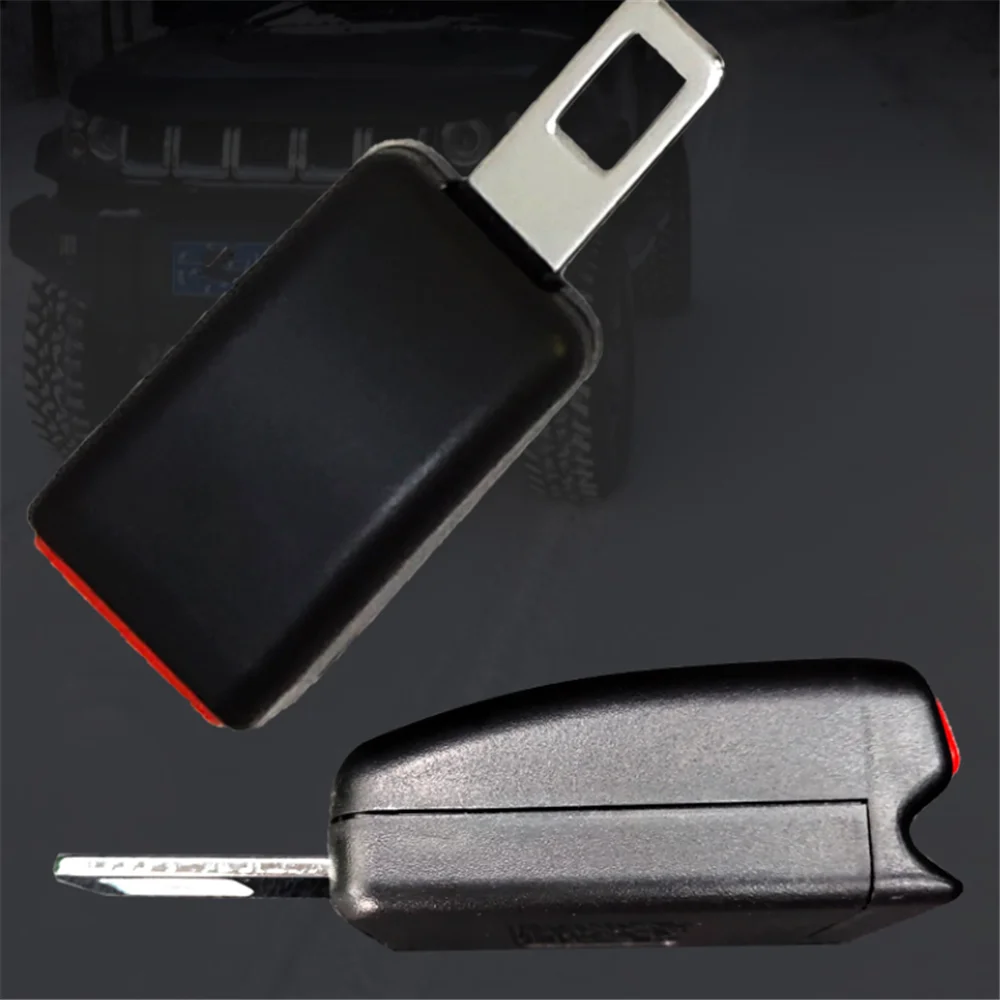 Car Seat Belt Extender with Padded Cover - Safety Buckle Clip Accessory
