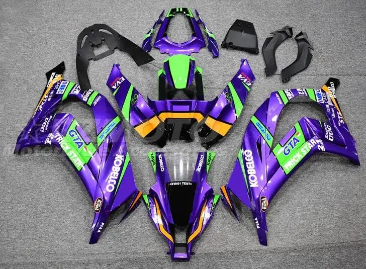 

New ABS Motorcycle Fairings Kit Fit For KAWASAKI ZX-10R ZX10R 2011 2012 2013 2014 2015 11 12 13 14 15 Bodywork Set Purple