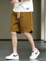 2023 New Summer Men's Shorts 8XL Plus Size Drawstring Baggy Sweatshorts Male Wide Breeches Pants Men Short Sweatpants Streetwear 1