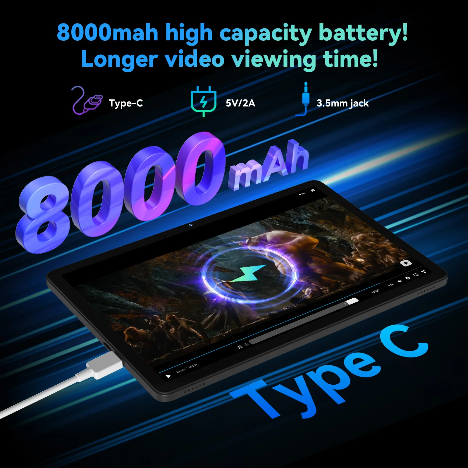 アルファウルフ LPad3A 11インチ Android15 Wi-Fi タブレット 20GB +