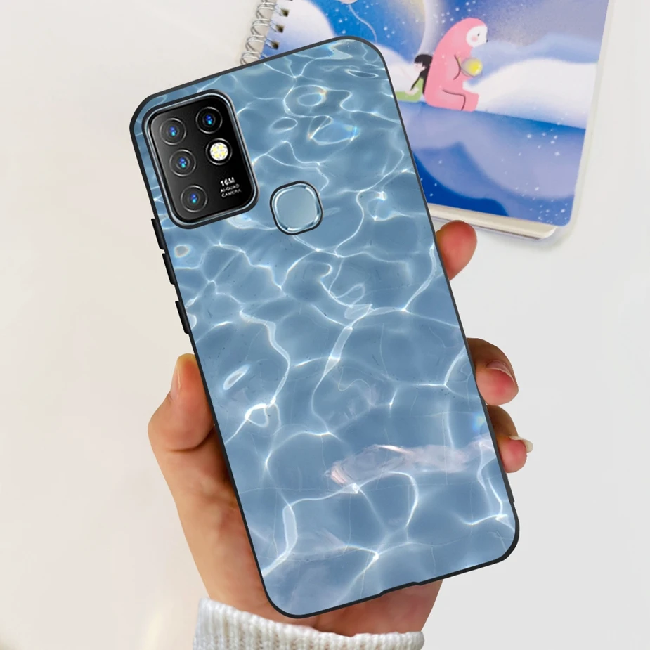 Cute Painted Soft Silicone Phone Case Cover