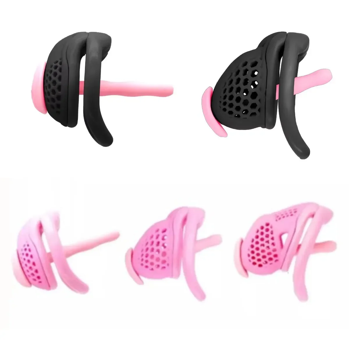 Penis Chastity Cage Chastity Lock Sex Toy Chastity Cage Accessory Penis Cock Ring New Male Chastity Cage Embedded Small Lock 정조대 Soft Silicone Catheter 4 Size Cock Rings Adult Abstinence Sex Toys