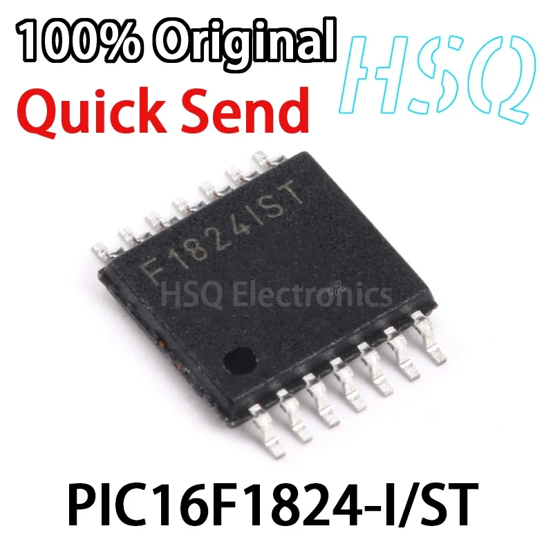 

1PCS Chip PIC16F1824-I/ST F1824IST 8-bit Microcontroller Chip TSSOP-14