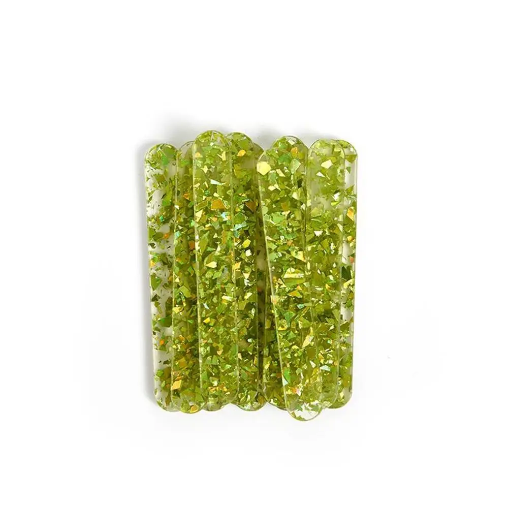 Description Picture 6 of item10Pcs Clear Sequins Reusable Popsicle Sticks Ice Cream Sticks Acrylic Cakesicle Ice Pop Candy Ice Creamsicle