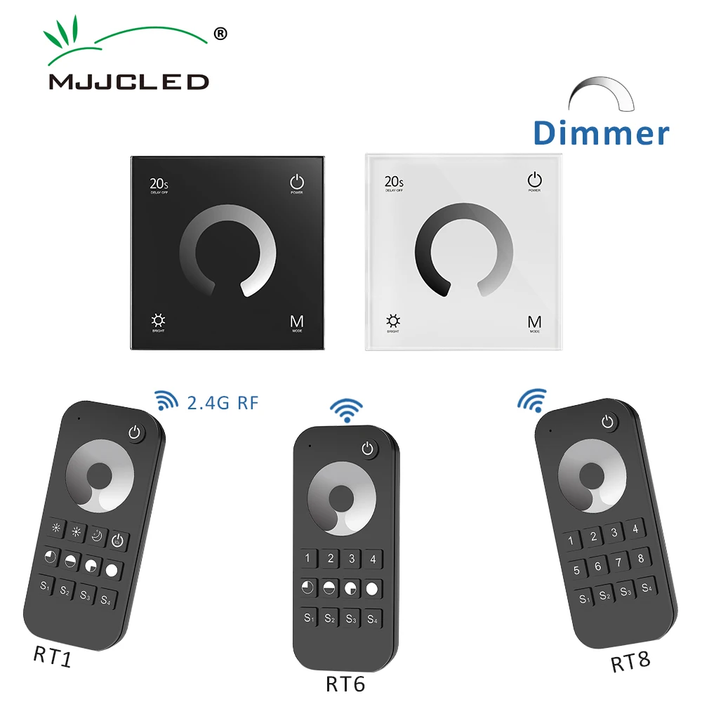 Dimmer Led Single Color R1 Rt6 Remote Dimmer Dimmers 2 Lights