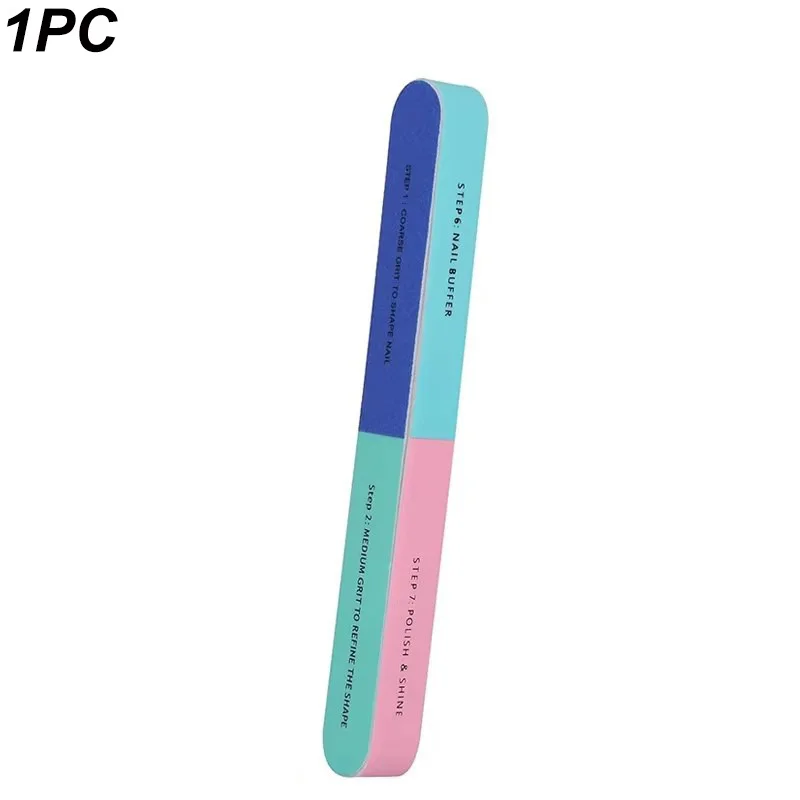 7면 네일 버퍼 파일 세트 ? 전문가용 매니큐어 광택 블록, 버핑 액세서리 및 네일 아트용 크림 도구