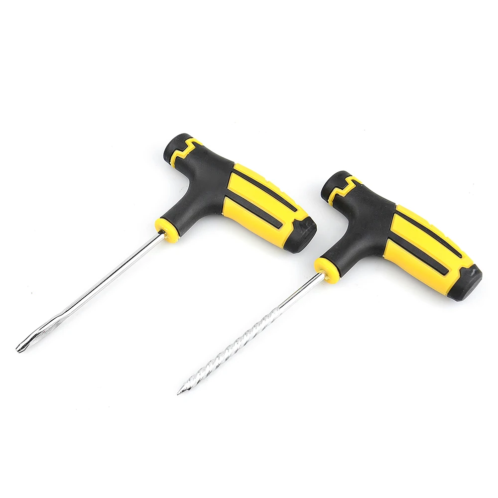 Car Tire Repair Tools Kit Rubber Strips Tubeless Tyre Puncture Studding Plug Set for Truck Motorcycle tire repair kit