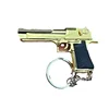 Alloy 1:4 Desert Eagle Pistol Keychain Ring Aritificial Gun Detachable Assemble Toy Gun Shoulder Bag Accessories Christmas Gift 5
