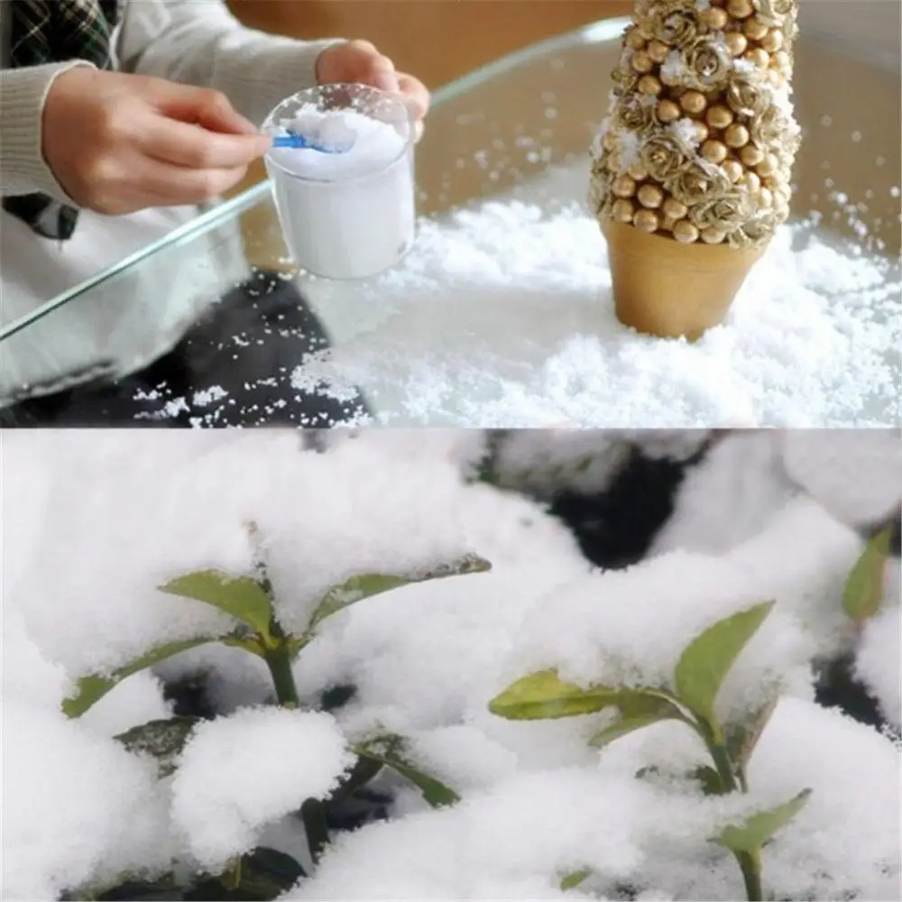 Decor Reusable Party Decoration Instant Magic Snow Powder Artificial Christmas Wedding Party Decoration