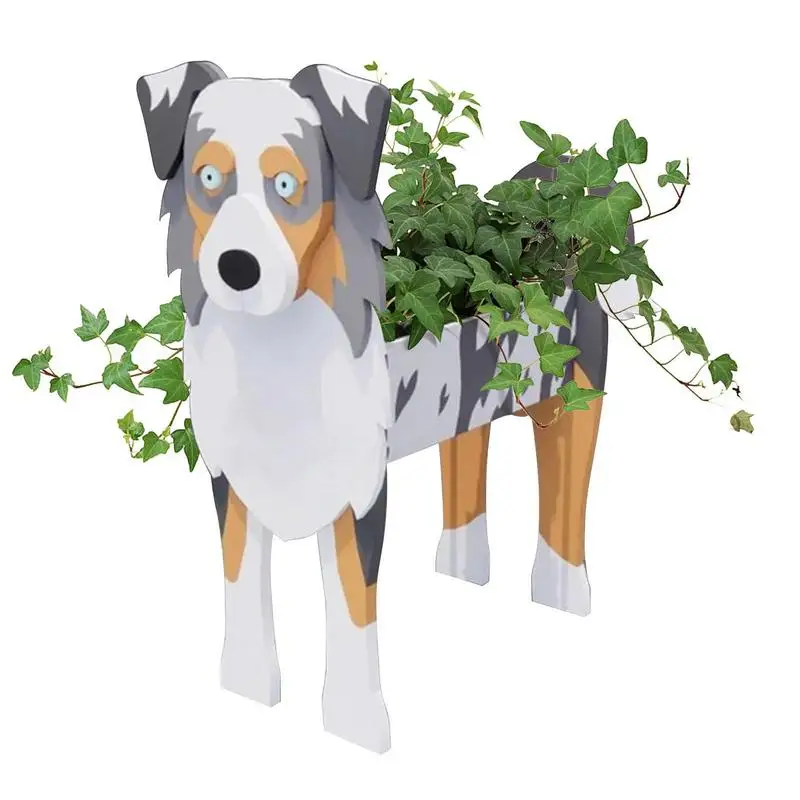 

Dog Shape Garden Pot Plant Pot Succulent Planter Storage Container Cartoon Pots Plant Planter Garden Decor For Outdoor Terrace