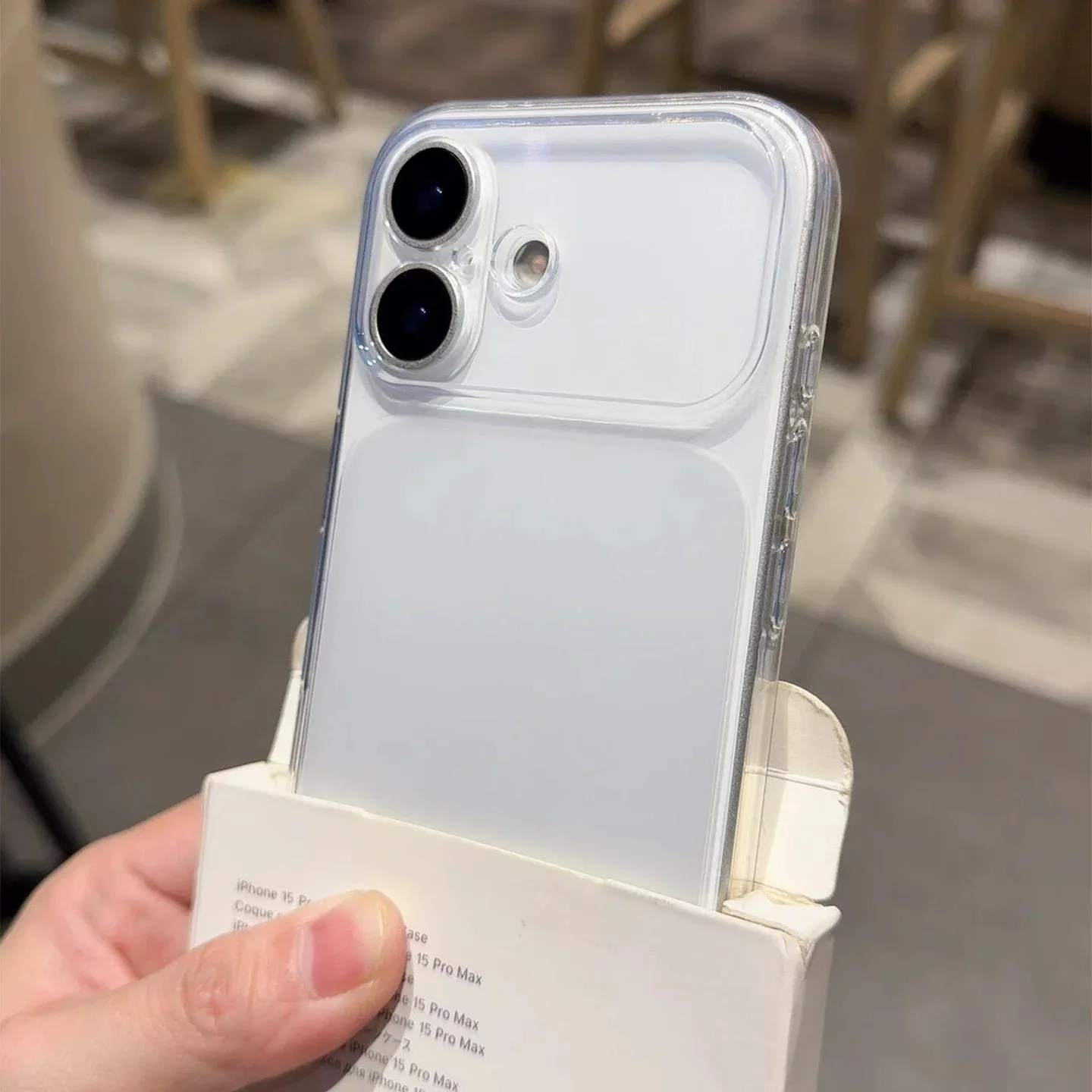 Frosted Candy Transparent Case with Camera Protection - Clear TPU Soft Cover