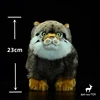 Steppe Cat High Fidelity Pallas Cat Cute Plushie Manul Plush Toys Lifelike Animals Simulation Stuffed Doll Kawai Toy Gifts Kids 2