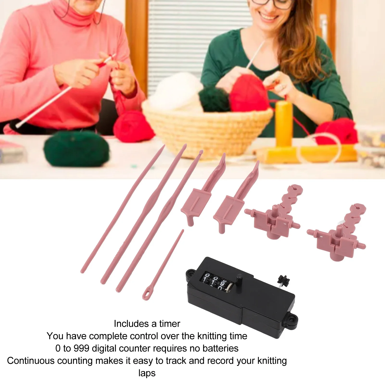 Knitting Machines Adapter Set Increase Speed Lightweight Knitting Machine Accessories Replacement For Sentro Digital Counter