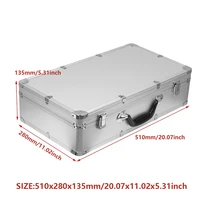 Aluminum Alloy Safety Instrument Storage Toolbox Equipment Toolbox Outdoor Carrying Case With Shock-Absorbing Cotton Inside 2