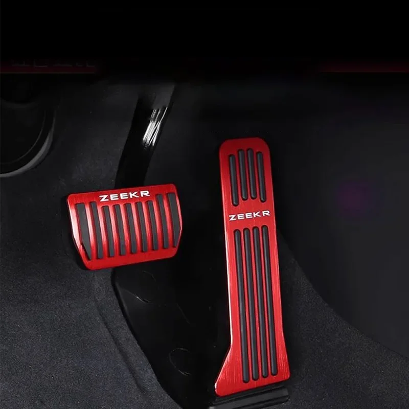 For Zeekr 7X Accelerator Pedal No Need To Punch Special Brake Pedal Modified Aluminum Alloy Non-slip Decoration