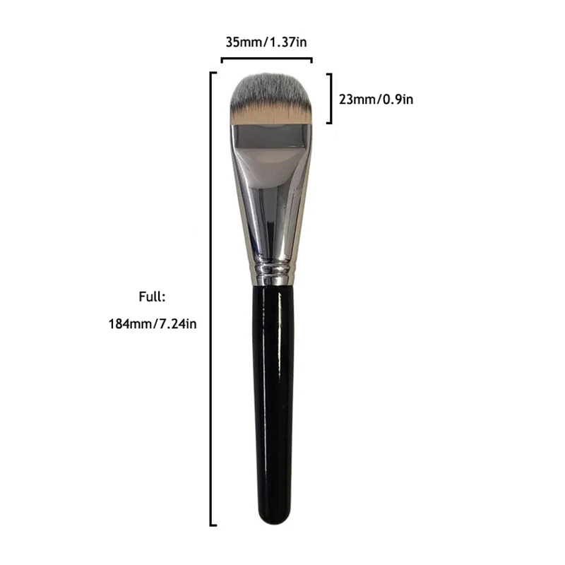 Piccasso Foundation Brushes FB20 Thin Round Makeup Brush FB11 FB18 for Liquid Cream with a Smooth Flawlless Finish makeup brush set makeup brush makeup tool set makeup tool