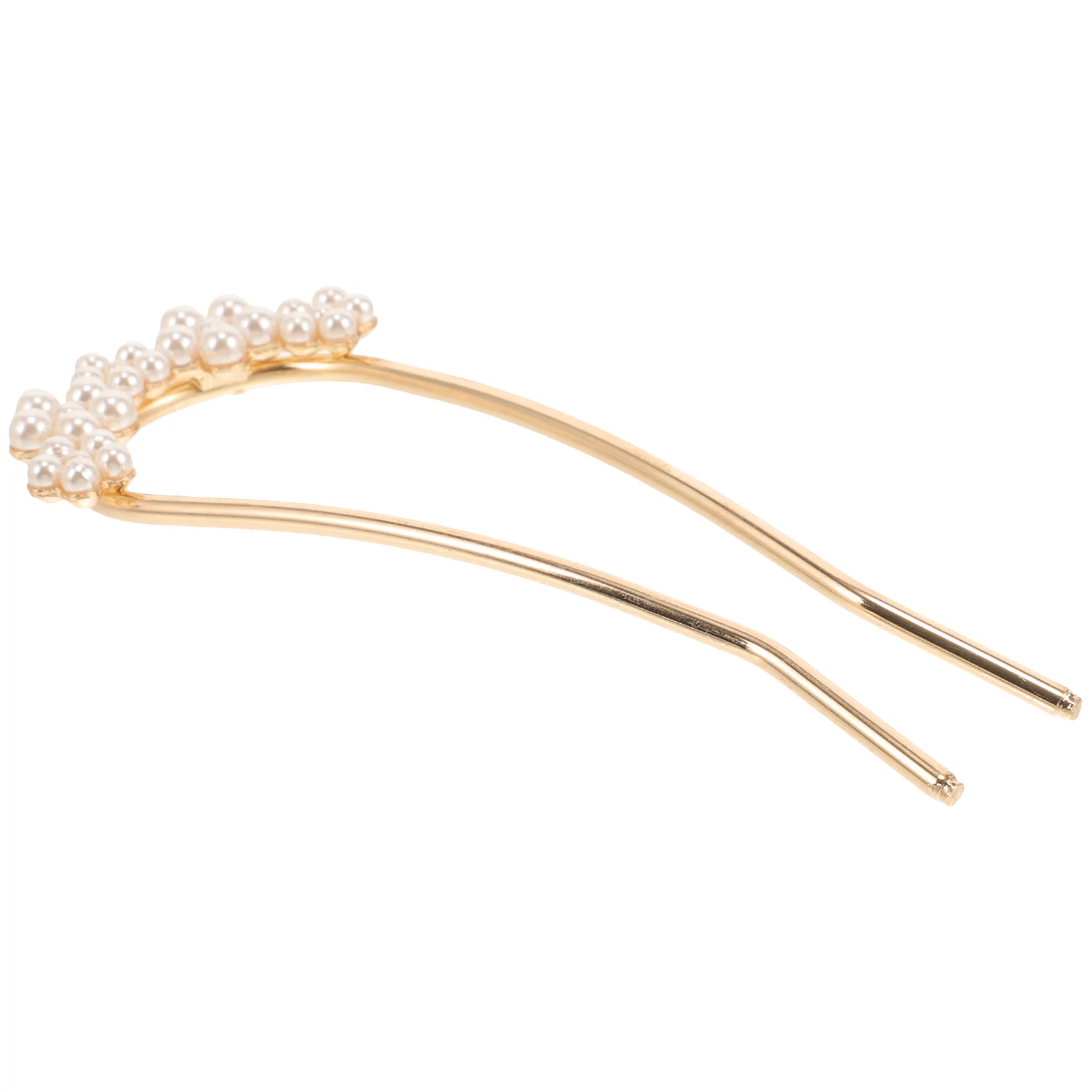 

U Shape Hair Fork Girls Hair Pin French Hair Bun Stick Pearl Hair Pin Updo Hair Accessory Chignon Pin