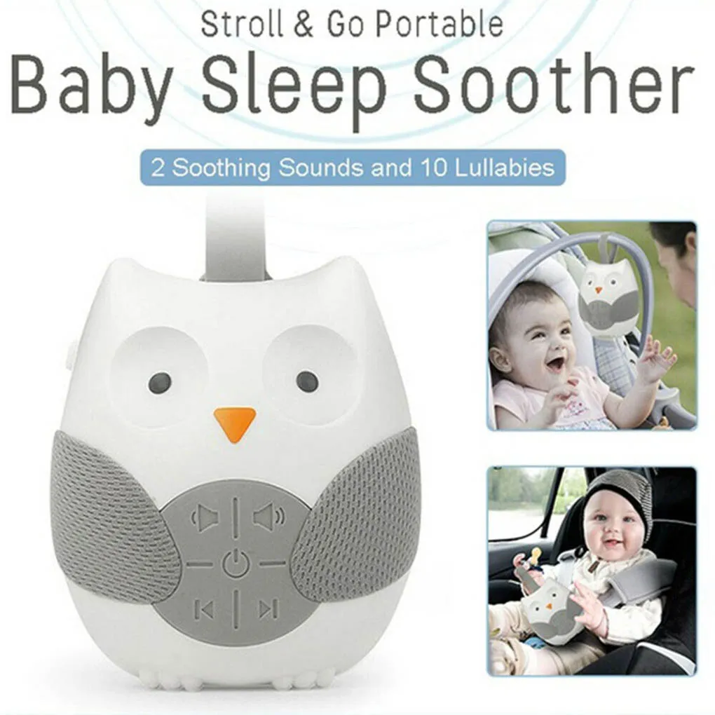 Witte Ruis Speler Draagbare Sleep Sound Machine Rustgevende Muziek Speler Voor Babykamer Wandelwagen