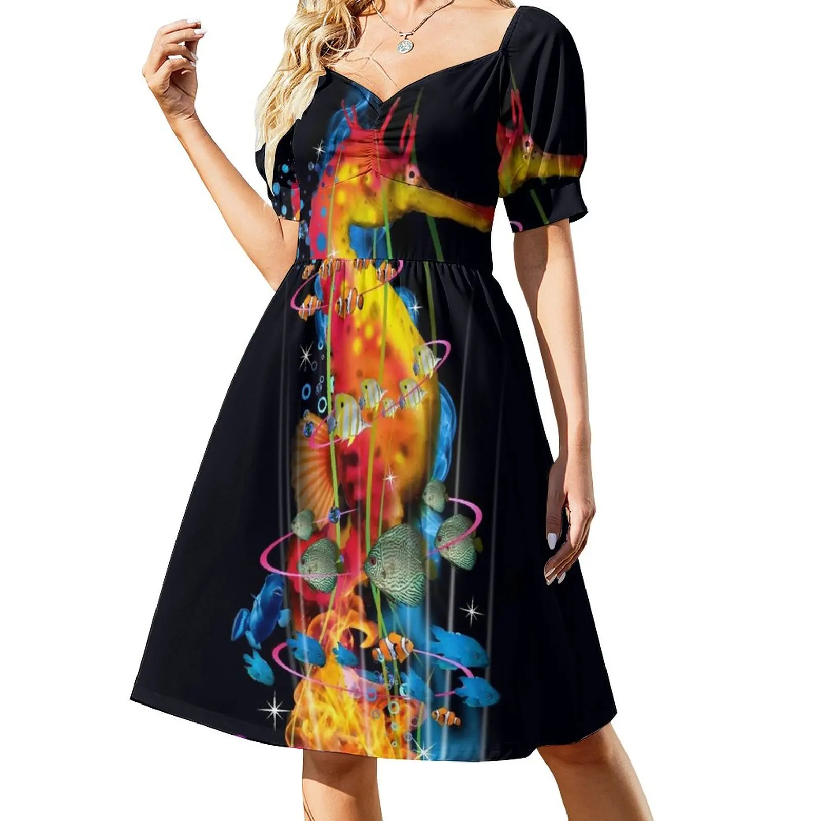 

Electric Seahorse rising Dress women's dresses luxury Dress for girls summer dresses women 2023