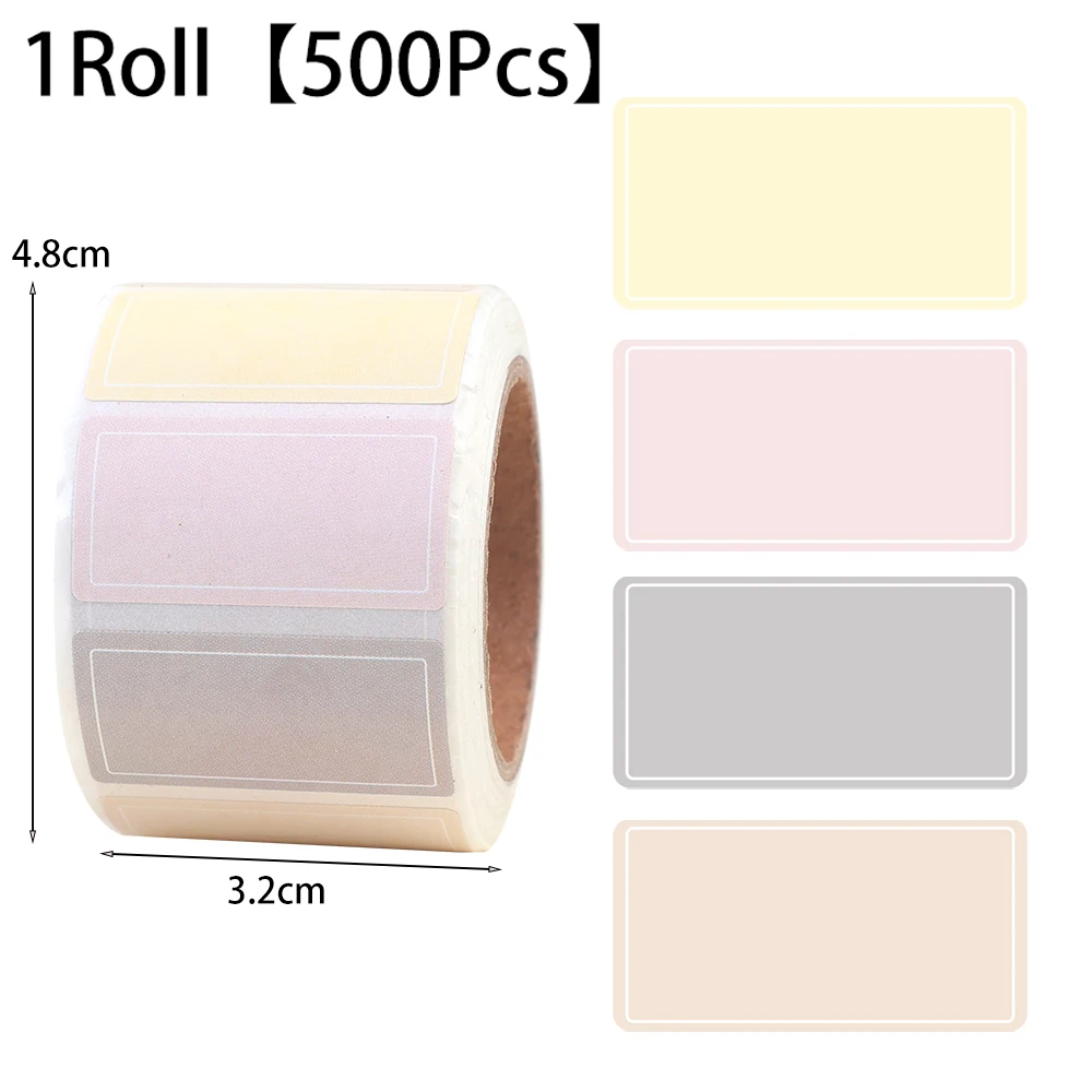 Description Picture 3 of itemWritable Jars Labels Waterproof Spice Sticker Craft Kitchen Sticker Bottles Stationery Gifts Tag DIY Envelope Sealing Sticker