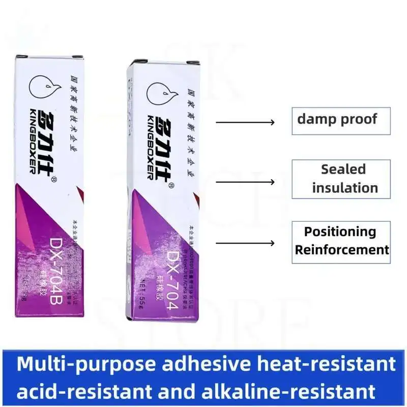 DX-704 Silicone Rubber Sealant Waterproof Fixing High
