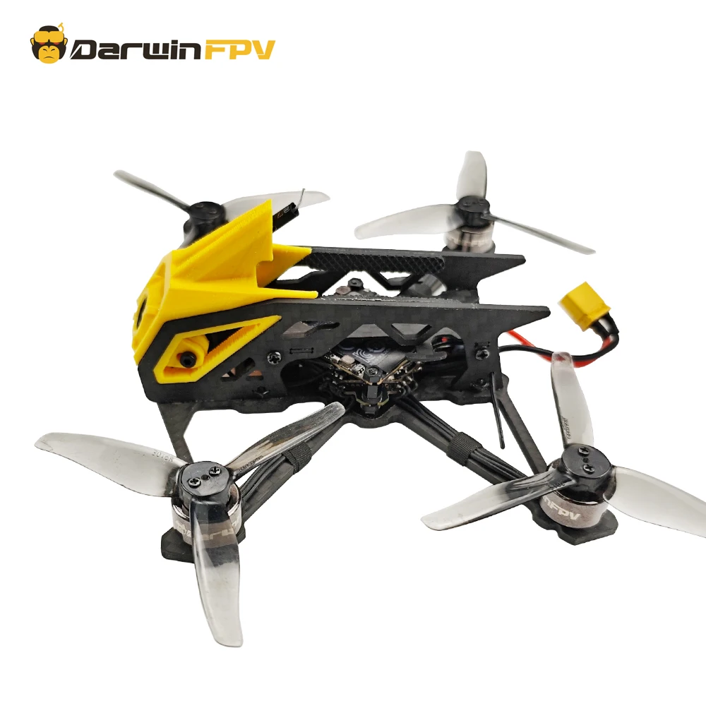 DarwinFPV BabyApe III Analog BNF – Drone FPV 3 pouces avec sa radio, prêt à voler