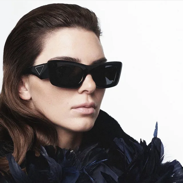 2023 Square sunglasses Women Brand Designer Black lunette de soleil fe –  Cinily