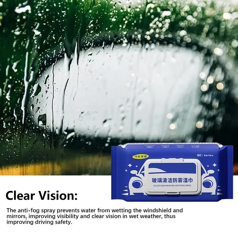 

Automobile Glass Oil Film Removal Wipes Car Front Windshield Degreasing Cleaning Oil Film Cleaning Agent Decontamination Wipes